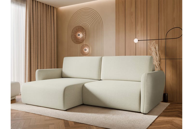 Wymer Bäddsoffa m. Divan 2-sits - Beige - Möbler - Vardagsrum - Bäddsoffor