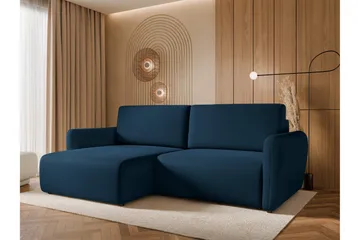 Wymer Bäddsoffa m. Divan 2-sits - Blå - Möbler - Vardagsrum - Bäddsoffor