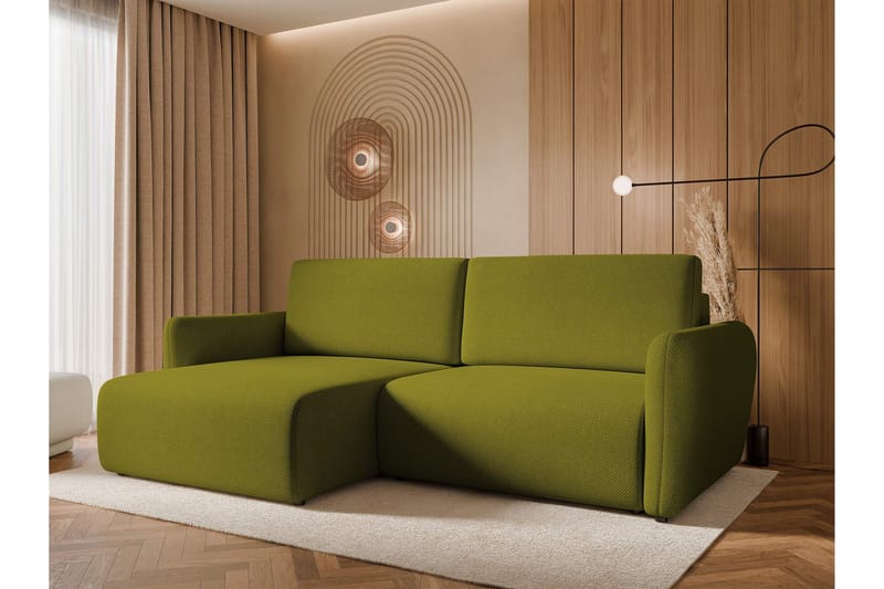 Wymer Bäddsoffa m. Divan 2-sits - Grön - Möbler - Vardagsrum - Bäddsoffor