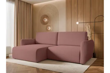 Wymer Bäddsoffa m. Divan 2-sits - Rosa - Möbler - Vardagsrum - Bäddsoffor