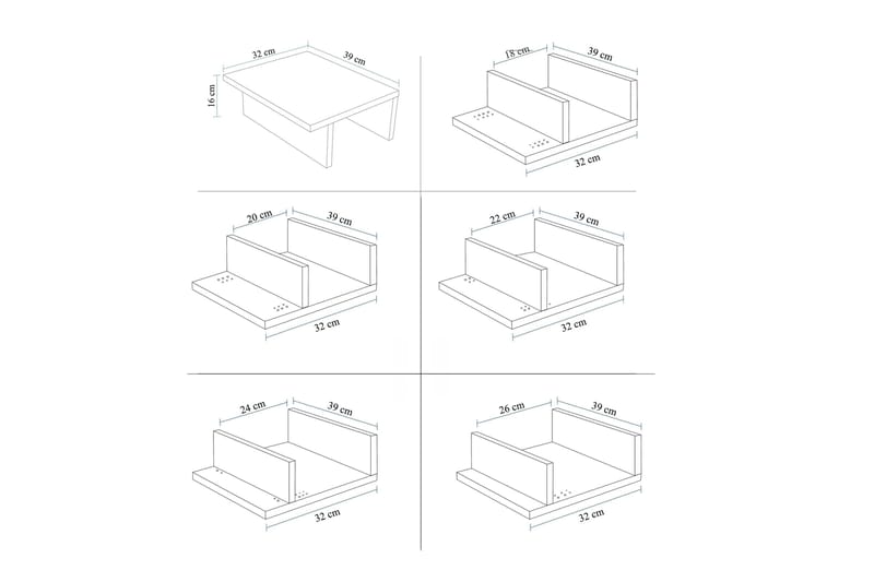 Wyong Bäddsoffa 3-sits 223x94 cm - Antracit - Möbler - Vardagsrum - Bäddsoffor