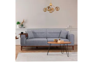 Wyong Bäddsoffa 3-sits 223x94 cm - Grå - Möbler - Vardagsrum - Bäddsoffor