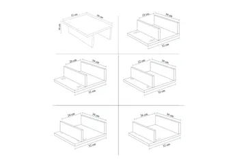 Wyong Bäddsoffa 3-sits 223x94 cm - Grå - Möbler - Vardagsrum - Bäddsoffor