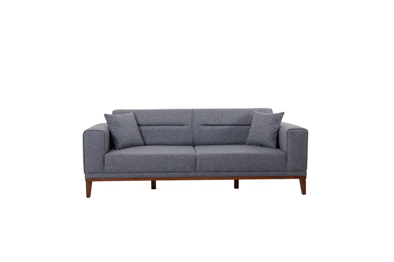 Wyong Bäddsoffa 3-sits 223x94 cm - Mörkgrå - Möbler - Vardagsrum - Bäddsoffor