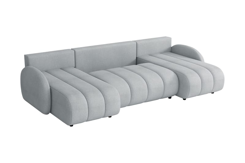 Zarania Bäddsoffa Dubbeldivan 3-sits - Vit - Möbler - Vardagsrum - Bäddsoffor - U bäddsoffa