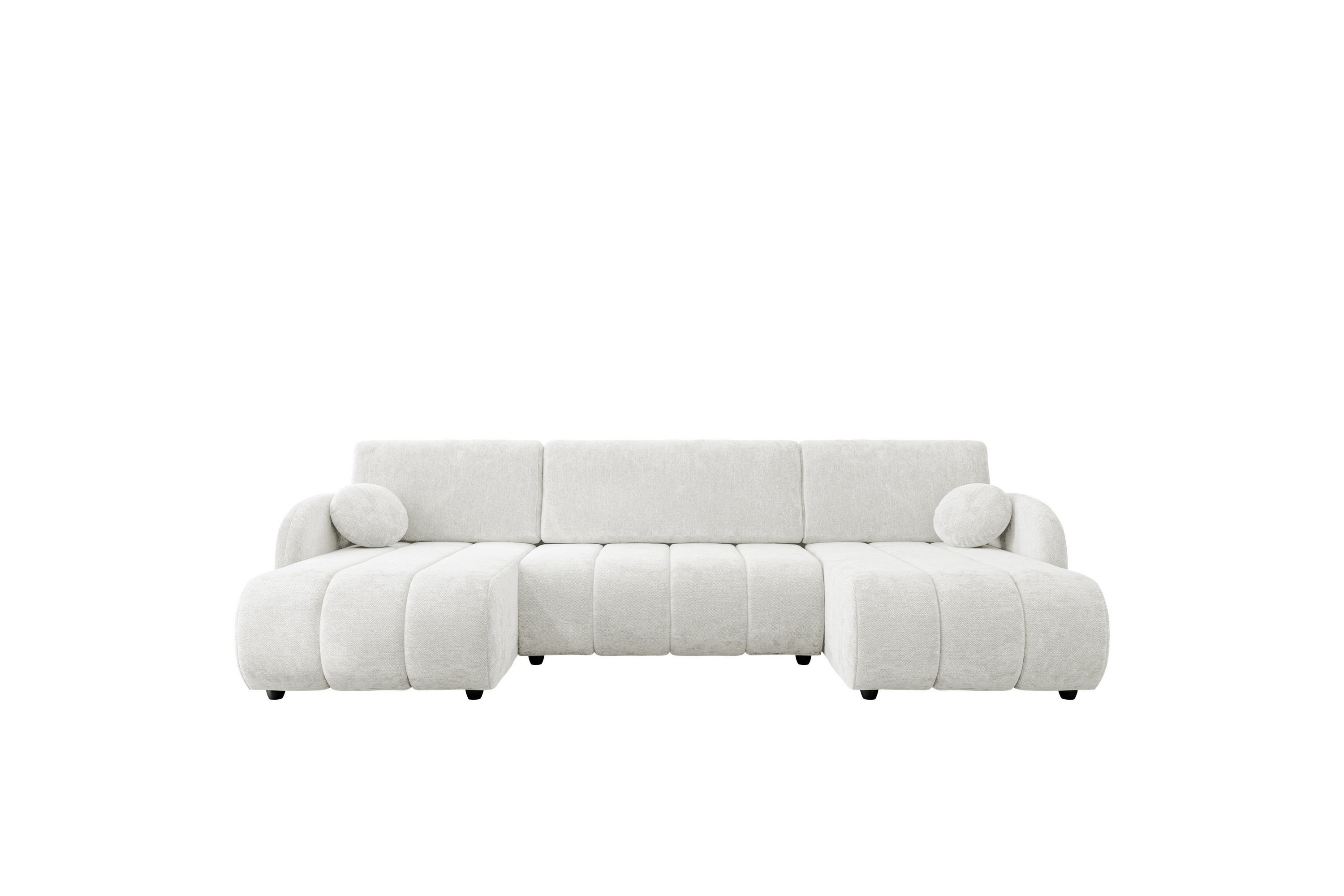 zarania bäddsoffa dubbeldivan 3-sits - vit