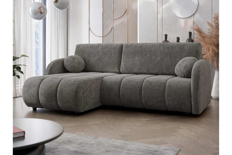 Zarania Bäddsoffa m. Divan 3-sits - Grå - Möbler - Vardagsrum - Bäddsoffor