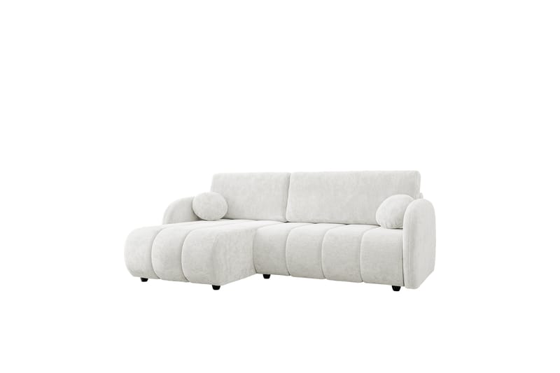 Zarania Bäddsoffa m. Divan 3-sits - Vit - Möbler - Vardagsrum - Bäddsoffor
