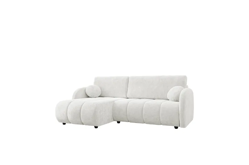 Zarania Bäddsoffa m. Divan 3-sits - Vit - Möbler - Vardagsrum - Bäddsoffor