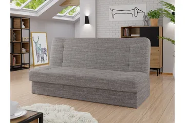 Zelka 3-sits Bäddsoffa - Grå - Möbler - Vardagsrum - Bäddsoffor