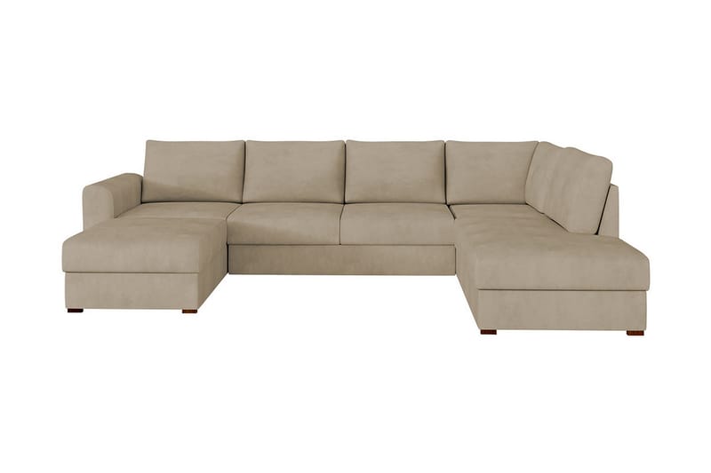 ZIVDA Bäddsoffa m. Divan och Schäslong - Möbler - Vardagsrum - Bäddsoffor - U bäddsoffa