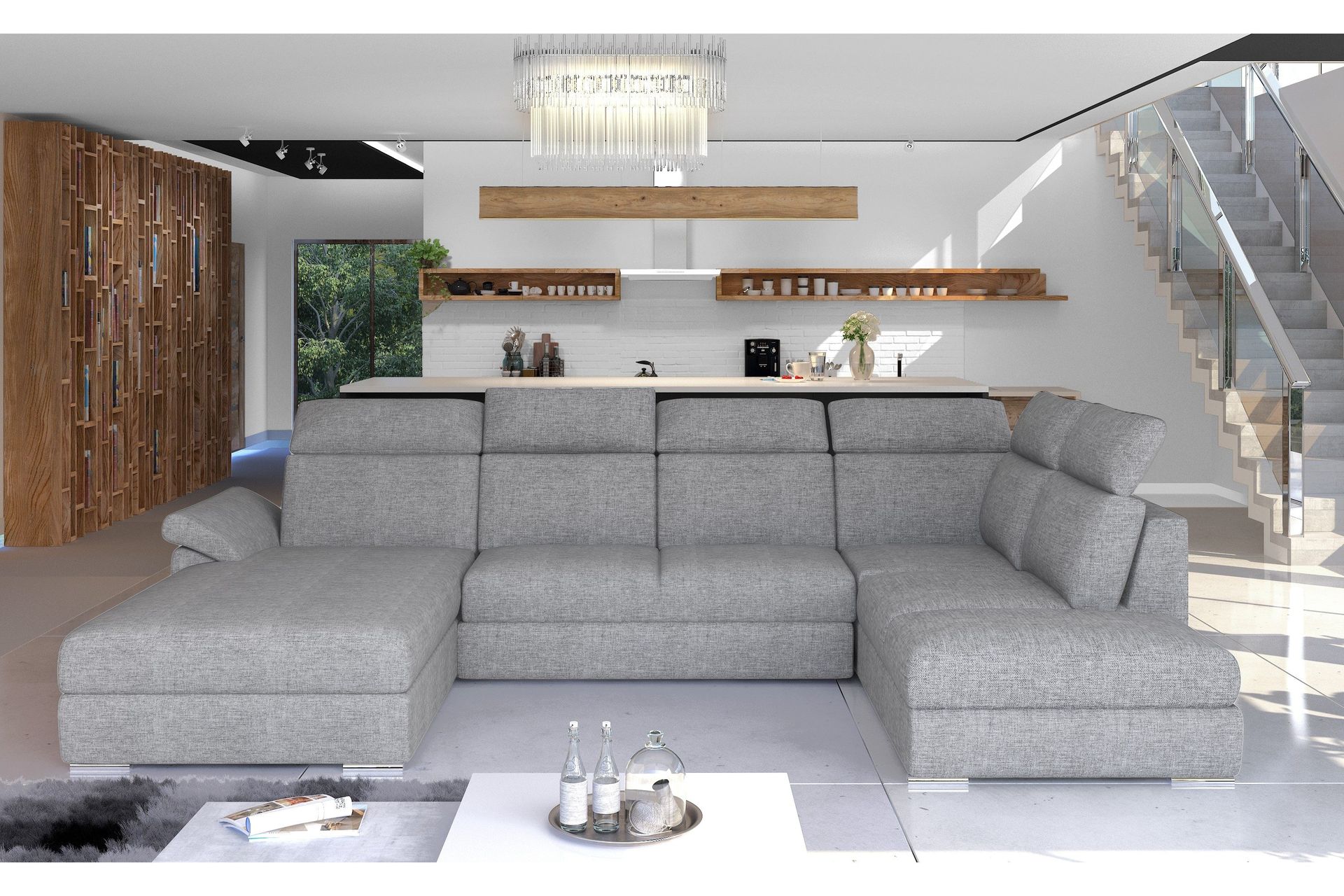 Zoana B&auml;ddsoffa med Dubbeldivan - Gr&aring;