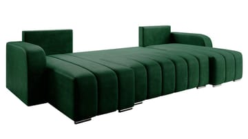 Zulueta 4-sits Bäddsoffa med dubbeldivan - grå - Möbler - Vardagsrum - Bäddsoffor - Hörnbäddsoffa