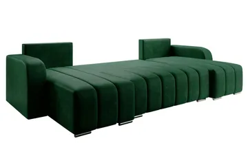 Zulueta 8-sits Bäddsoffa Vänster - Grå - Möbler - Vardagsrum - Bäddsoffor - U bäddsoffa