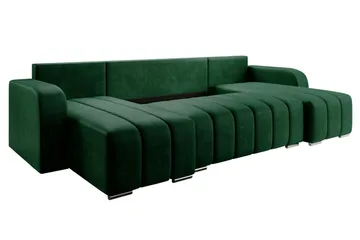 Zulueta 8-sits Bäddsoffa Vänster - Grå - Möbler - Vardagsrum - Bäddsoffor - U bäddsoffa