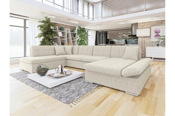 Zumar 4-sits Hörnbäddsoffa beige - Möbler - Vardagsrum - Bäddsoffor - U bäddsoffa