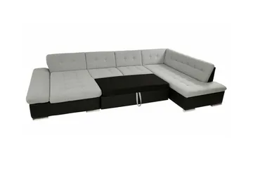 Zumar 4-sits Hörnbäddsoffa Dark green - Möbler - Vardagsrum - Bäddsoffor - U bäddsoffa