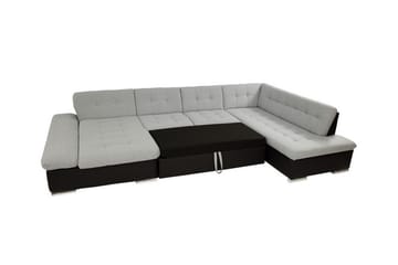 Zumar 5-sits Höger U-formad Bäddsoffa med Schäslong med Förvaring i Bouclé - Vit - Möbler - Vardagsrum - Bäddsoffor - U bäddsoffa
