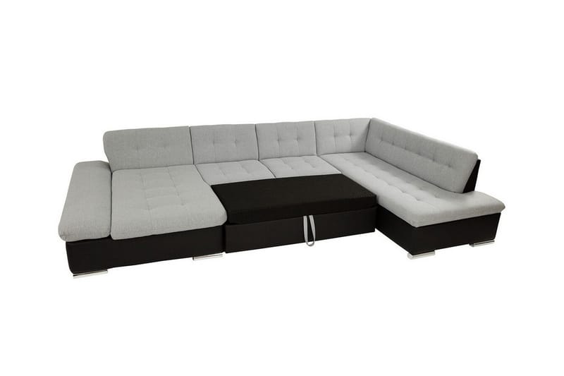 Zumar 5-sits Hörnbäddsoffa NO_BRAND White - Möbler - Vardagsrum - Bäddsoffor - U bäddsoffa