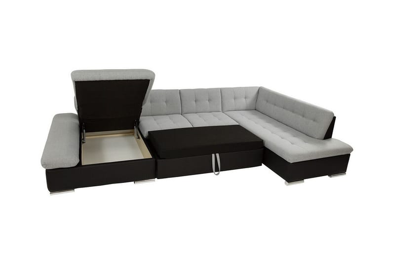 Zumar 5-sits Hörnbäddsoffa Vit - Möbler - Vardagsrum - Bäddsoffor - Hörnbäddsoffa