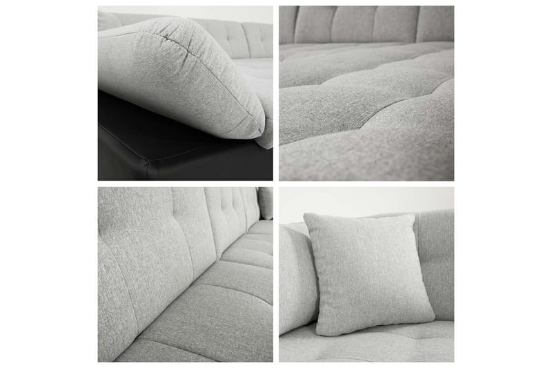 Zumar 5-sits Hörnbäddsoffa White - Möbler - Vardagsrum - Bäddsoffor - Hörnbäddsoffa