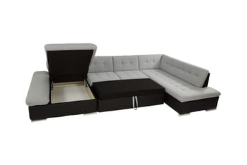 Zumar 5-sits Hörnbäddsoffa White - Möbler - Vardagsrum - Bäddsoffor - U bäddsoffa
