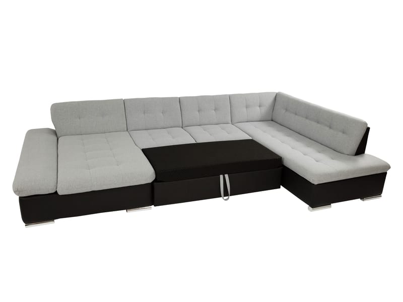 Zumar Bäddsoffa med Divan och Schäslong 5-sits - Brun - Möbler - Vardagsrum - Bäddsoffor - U bäddsoffa