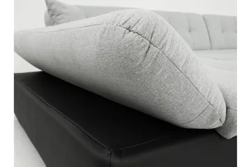 Zumar Hörnsoffa Höger - Grå - Möbler - Vardagsrum - Bäddsoffor - U bäddsoffa