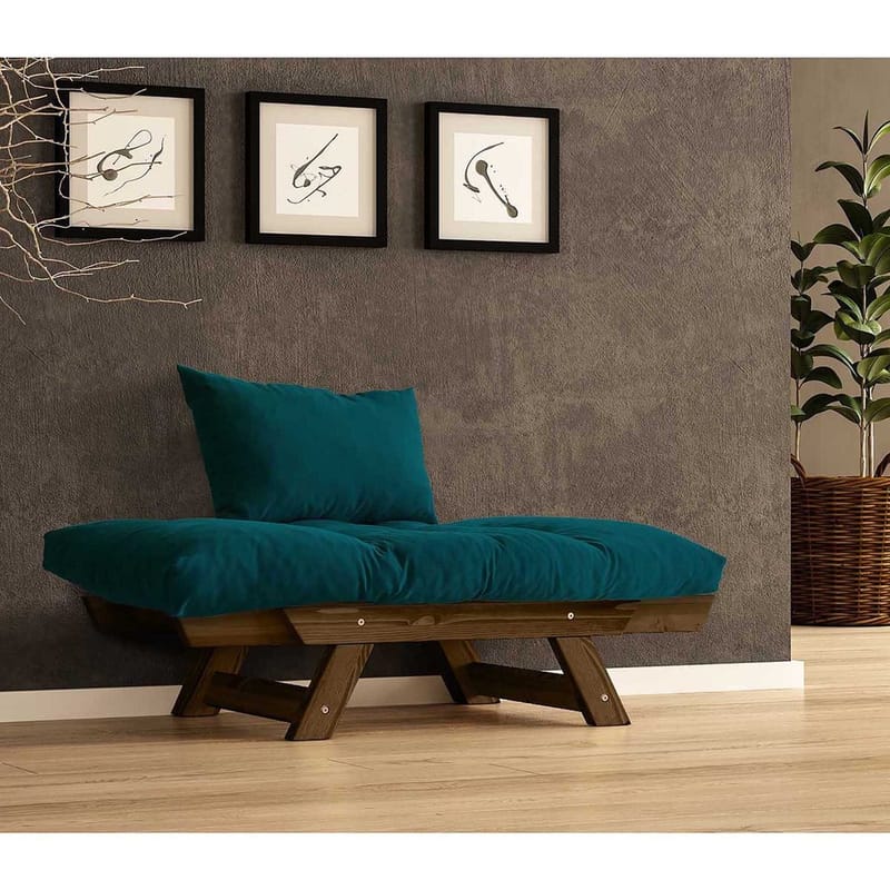 Zylar 2-sits Bäddsoffa - Blå - Möbler - Vardagsrum - Bäddsoffor - 2-sits bäddsoffa