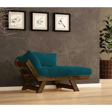 Zylar 2-sits Bäddsoffa - Blå - Möbler - Vardagsrum - Bäddsoffor - 2-sits bäddsoffa