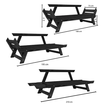 Zylar 2-sits Bäddsoffa - Brun/Natur - Möbler - Vardagsrum - Bäddsoffor