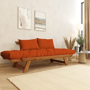 Zylar 2-sits Bäddsoffa - Brun/Orange - Möbler - Vardagsrum - Bäddsoffor
