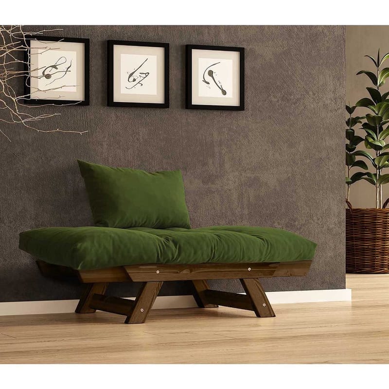 Zylar 2-sits Bäddsoffa - Grön - Möbler - Vardagsrum - Bäddsoffor - 2-sits bäddsoffa