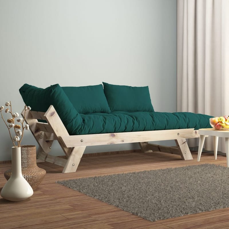 Zylar 2-sits Bäddsoffa - Grön/Natur - Möbler - Vardagsrum - Bäddsoffor