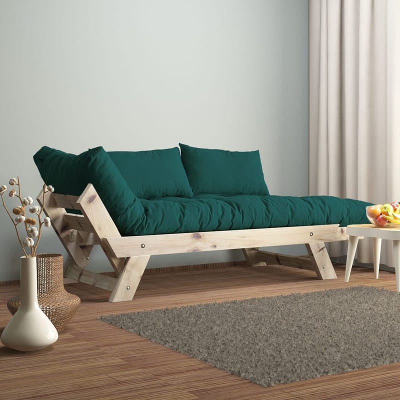 Zylar 2-sits Bäddsoffa - Grön/Natur - Möbler - Vardagsrum - Bäddsoffor