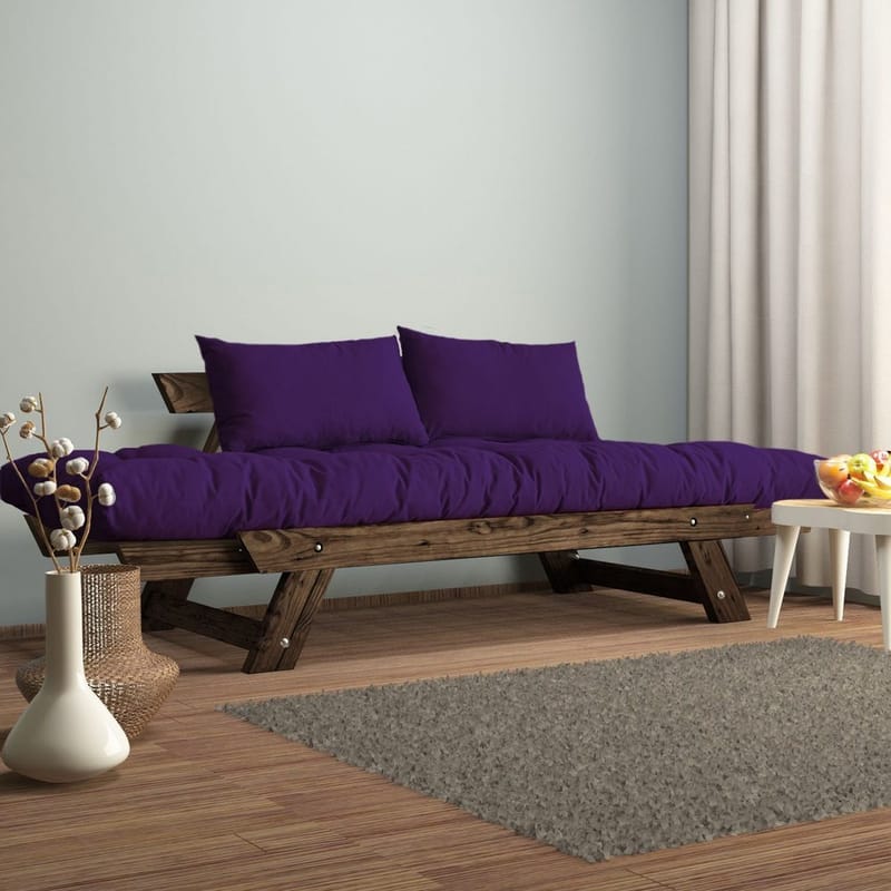 Zylar 2-sits Bäddsoffa - Lila - Möbler - Vardagsrum - Bäddsoffor - 2-sits bäddsoffa