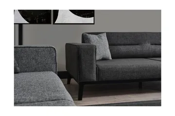 Banjo Bäddsoffa 4-sits - Antracit - Möbler - Vardagsrum - Bäddsoffor - 4-sits bäddsoffa