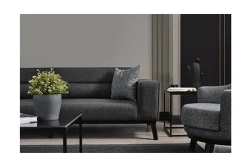 Banjo Bäddsoffa 4-sits - Antracit - Möbler - Vardagsrum - Bäddsoffor - 4-sits bäddsoffa