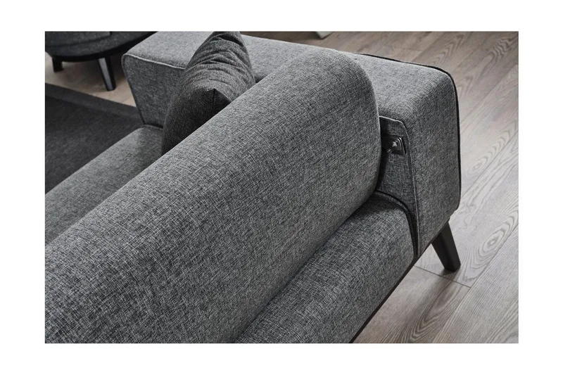 Banjo Bäddsoffa 4-sits - Ljusgrå - Möbler - Vardagsrum - Bäddsoffor - 4-sits bäddsoffa