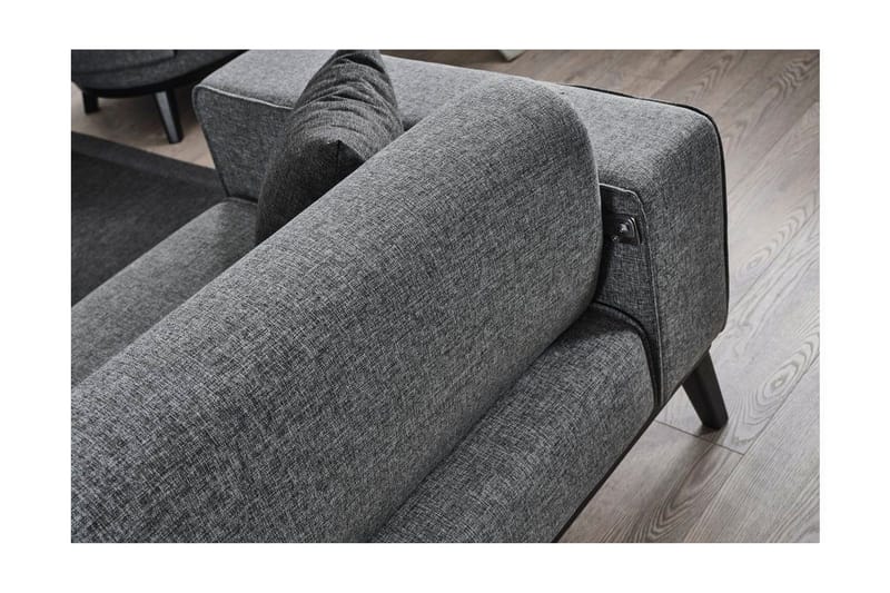 Banjo Bäddsoffa 4-sits - Ljusgrå - Möbler - Vardagsrum - Bäddsoffor - 4-sits bäddsoffa