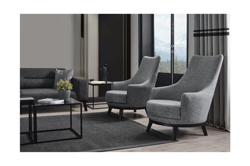 Banjo Bäddsoffa 4-sits - Ljusgrå - Möbler - Vardagsrum - Bäddsoffor - 4-sits bäddsoffa