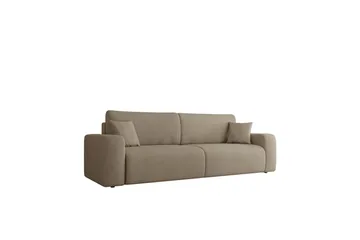 Barile Bäddsoffa 3-sits i Plysch