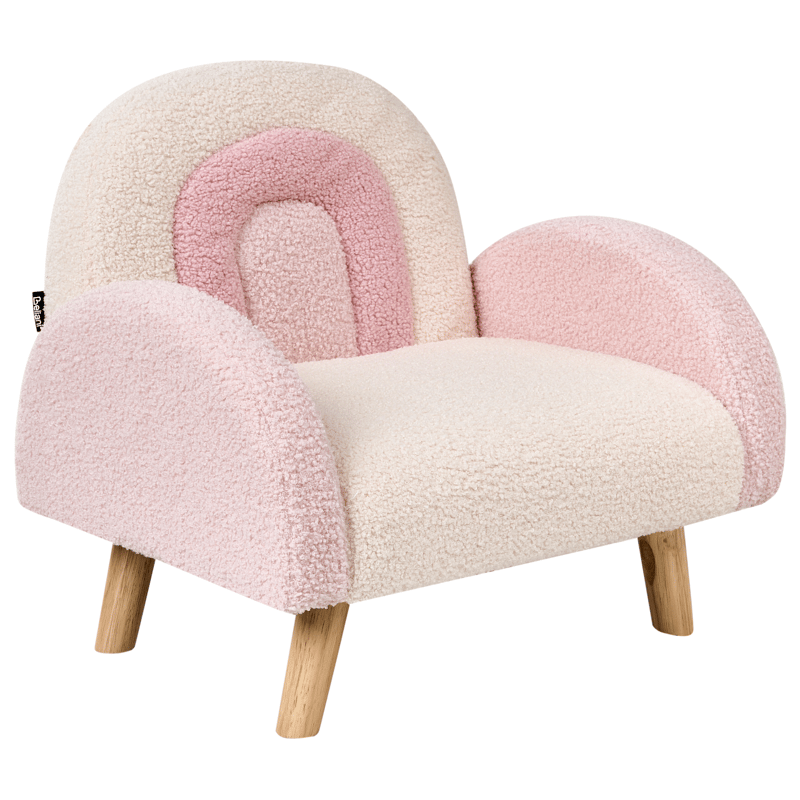 Barnfåtöljer Ombo - Pastellrosa - Barn & bebis - Barnmöbler - Barnstolar & fåtöljer - Barnfåtölj
