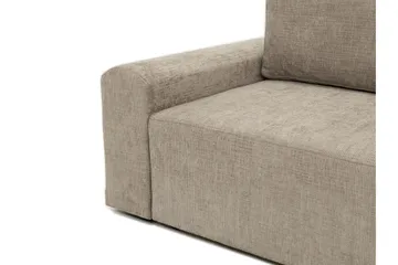 Bella Bäddsoffa 3-sits i Plysch - Grå - Möbler - Vardagsrum - Bäddsoffor