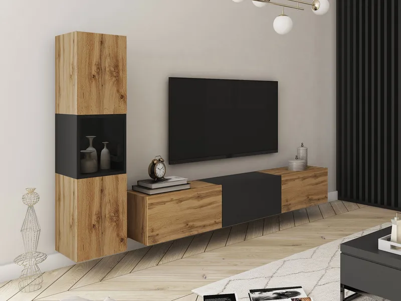 Bergfelde Tv-Enhet 2-delar - Möbler - Vardagsrum - Möbelset för vardagsrum