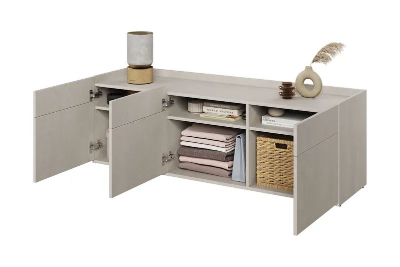 Besta Möbelset För Vardagsrum - Brun/Beige - Möbler - Vardagsrum - Möbelset för vardagsrum