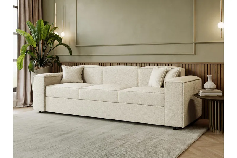 Bizantine Bäddsoffa 3-sits - Beige - Möbler - Vardagsrum - Bäddsoffor