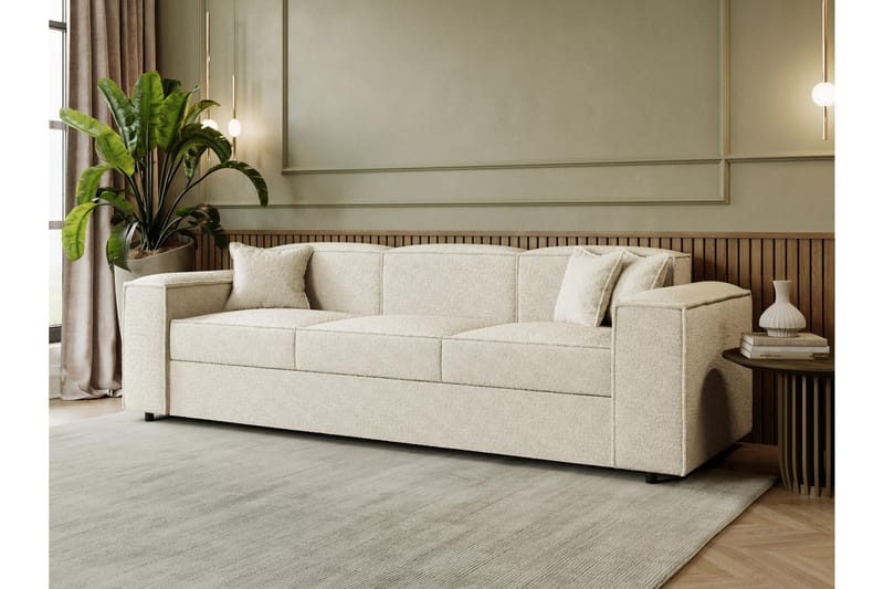 Bizantine Bäddsoffa 3-sits - Beige - Möbler - Vardagsrum - Bäddsoffor