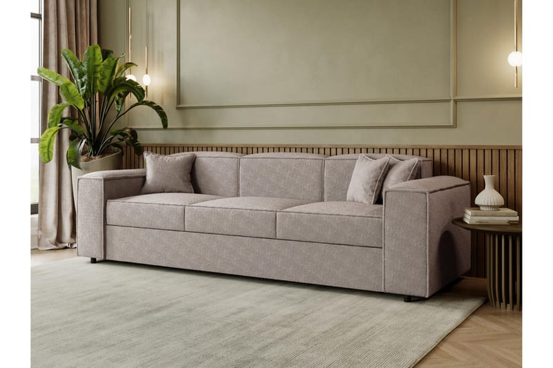 Bizantine Bäddsoffa 3-sits - Grå - Möbler - Vardagsrum - Bäddsoffor