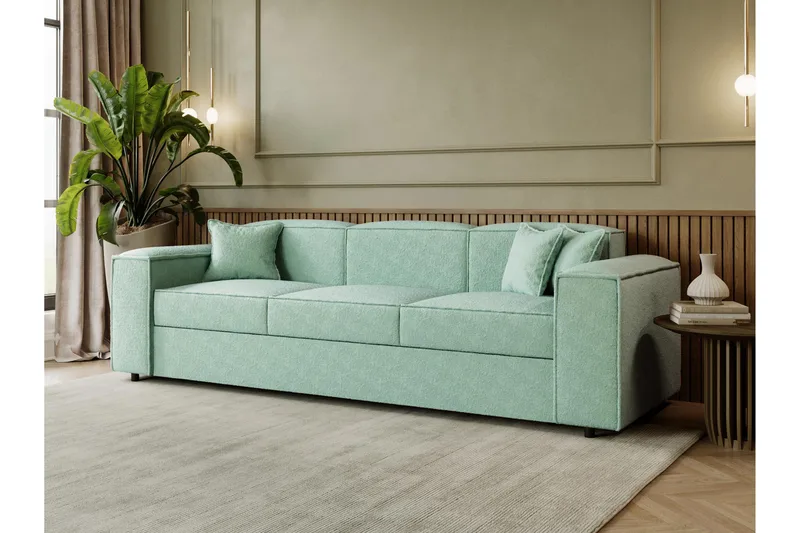 Bizantine Bäddsoffa 3-sits - Grön - Möbler - Vardagsrum - Bäddsoffor